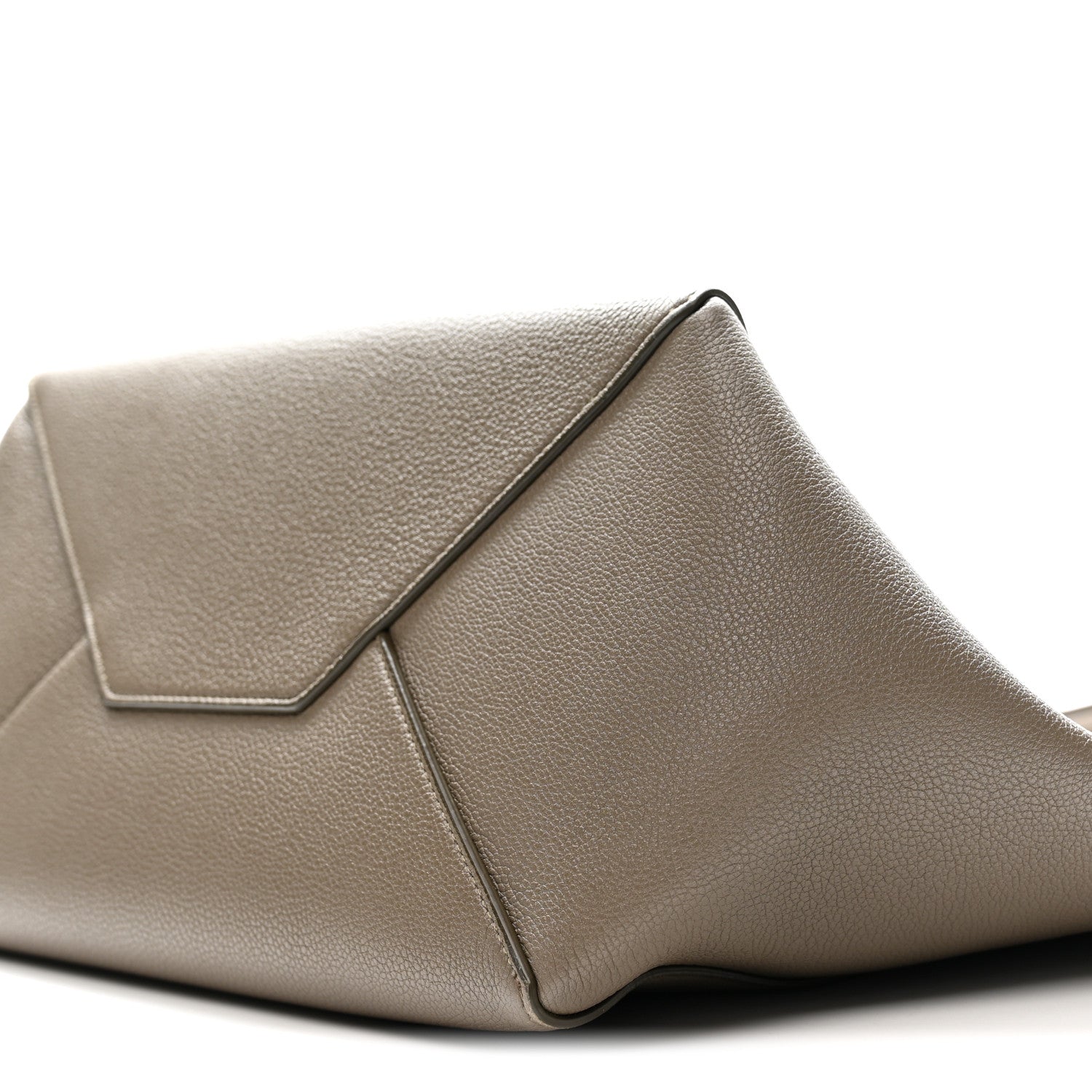 Celine Soft Grained Calfskin Small Belt Cabas Phantom Taupe 10 of 13