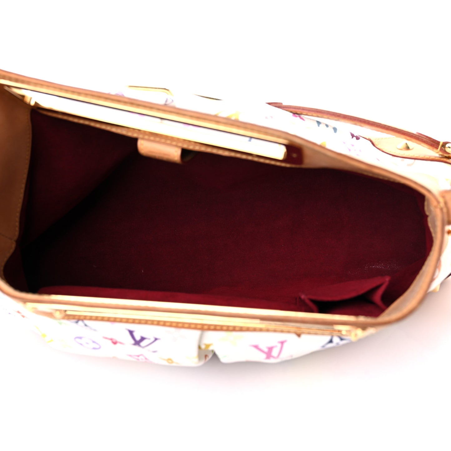 Monogram Multicolor Judy GM White