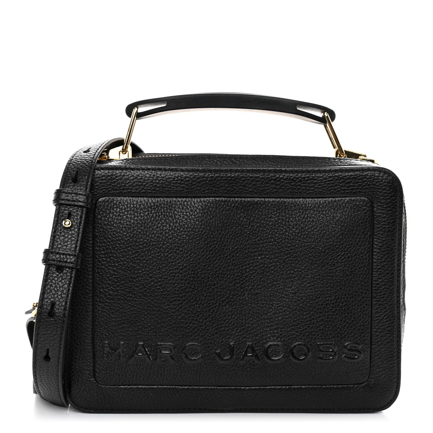 Marc Jacobs Calfskin The Box 20 Crossbody Black 1 of 10