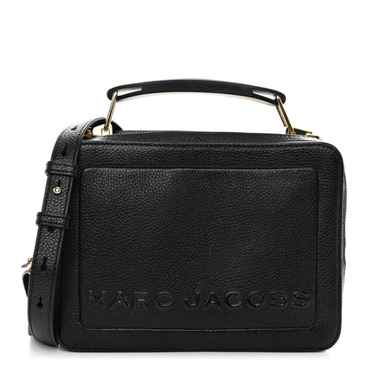 Marc Jacobs Calfskin The Box 20 Crossbody Black 1 of 10