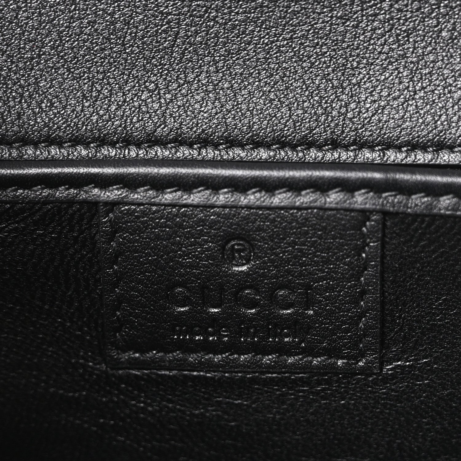 Gucci Shiny Polished Calfskin Medium Bamboo Diva Black 7 of 11