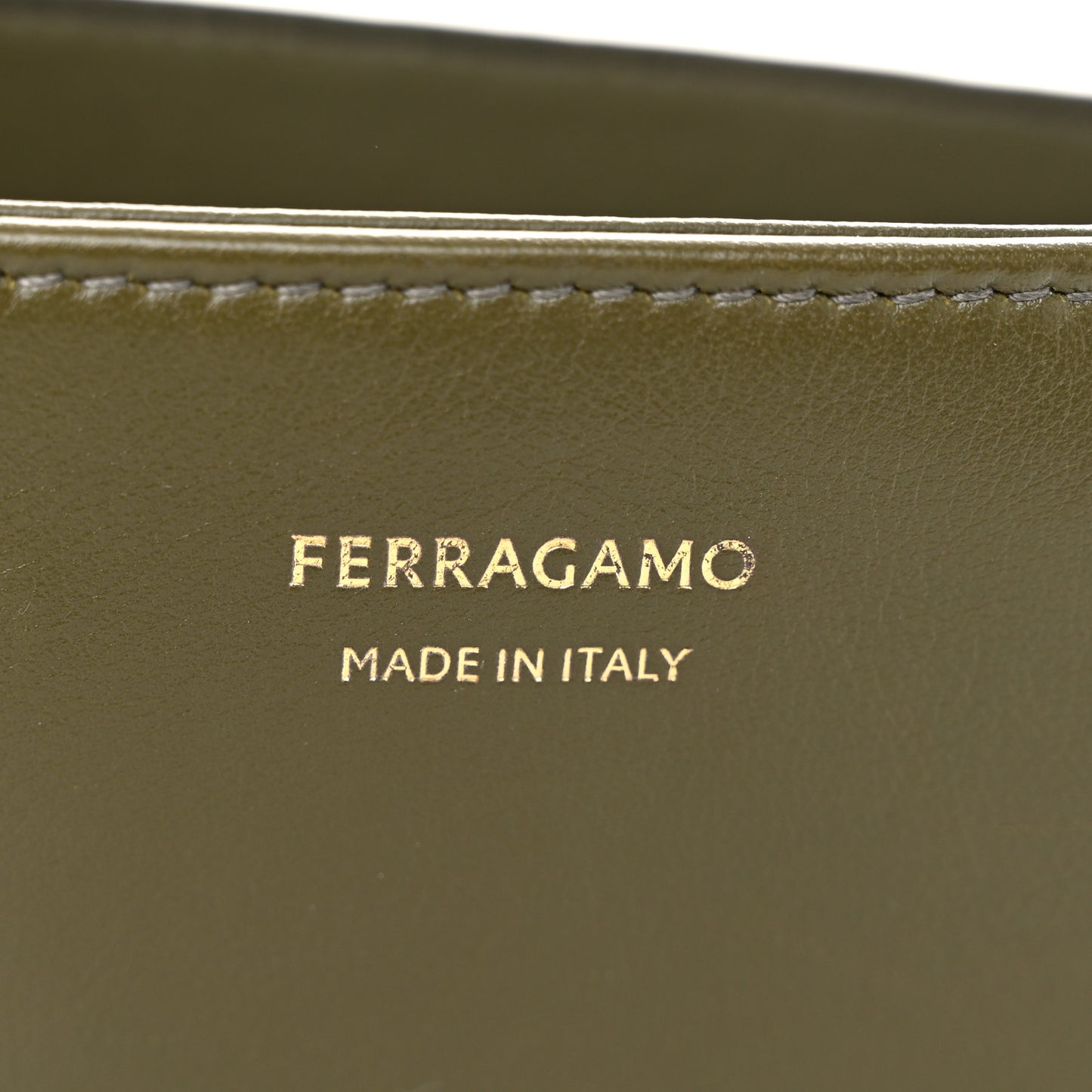 Calfskin XS Front Flap Crossbody Bag New Olive