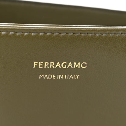 Salvatore Ferragamo Calfskin XS Front Flap Crossbody Bag New Olive 6 of 11