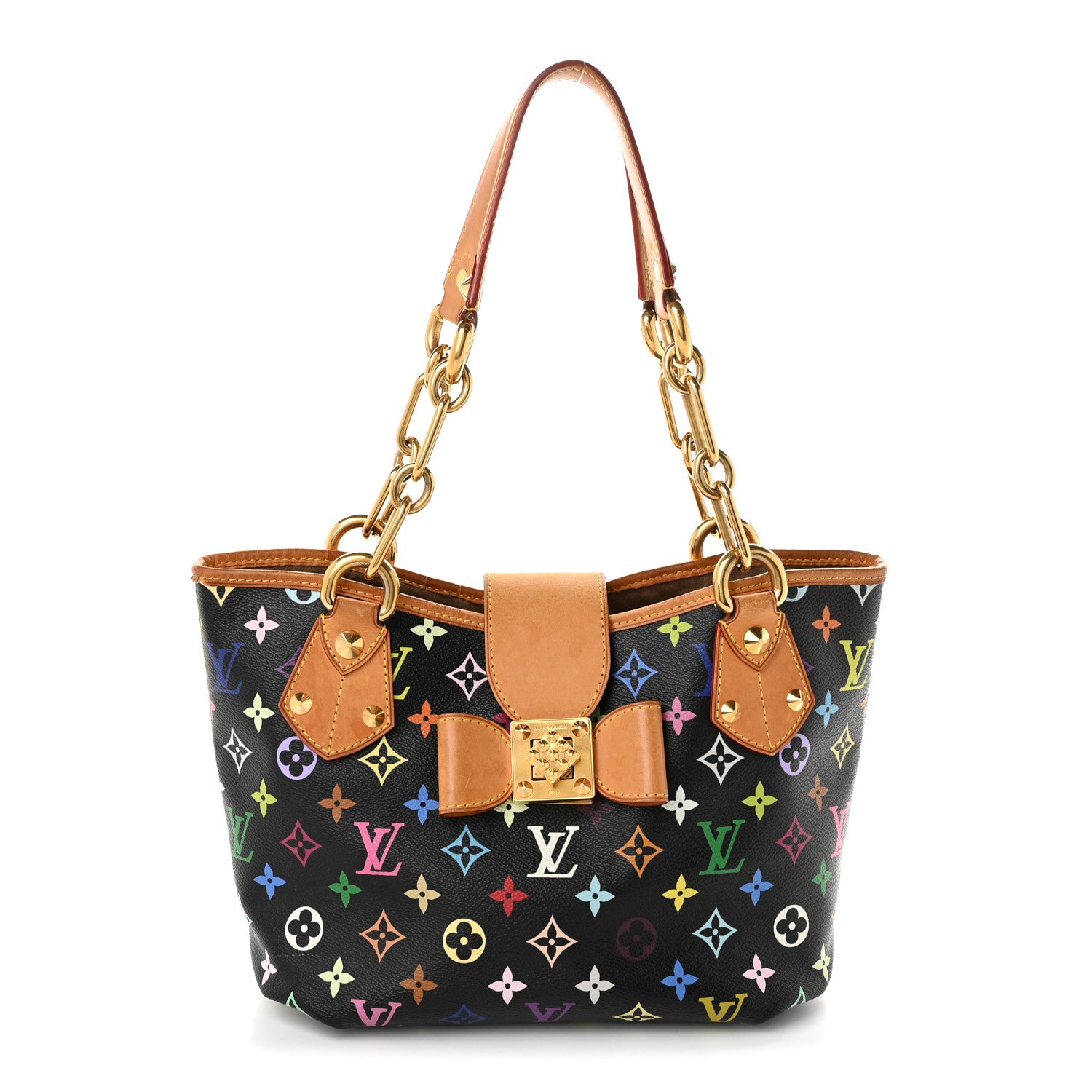 Louis Vuitton Monogram Multicolor Annie MM Black 1 of 10
