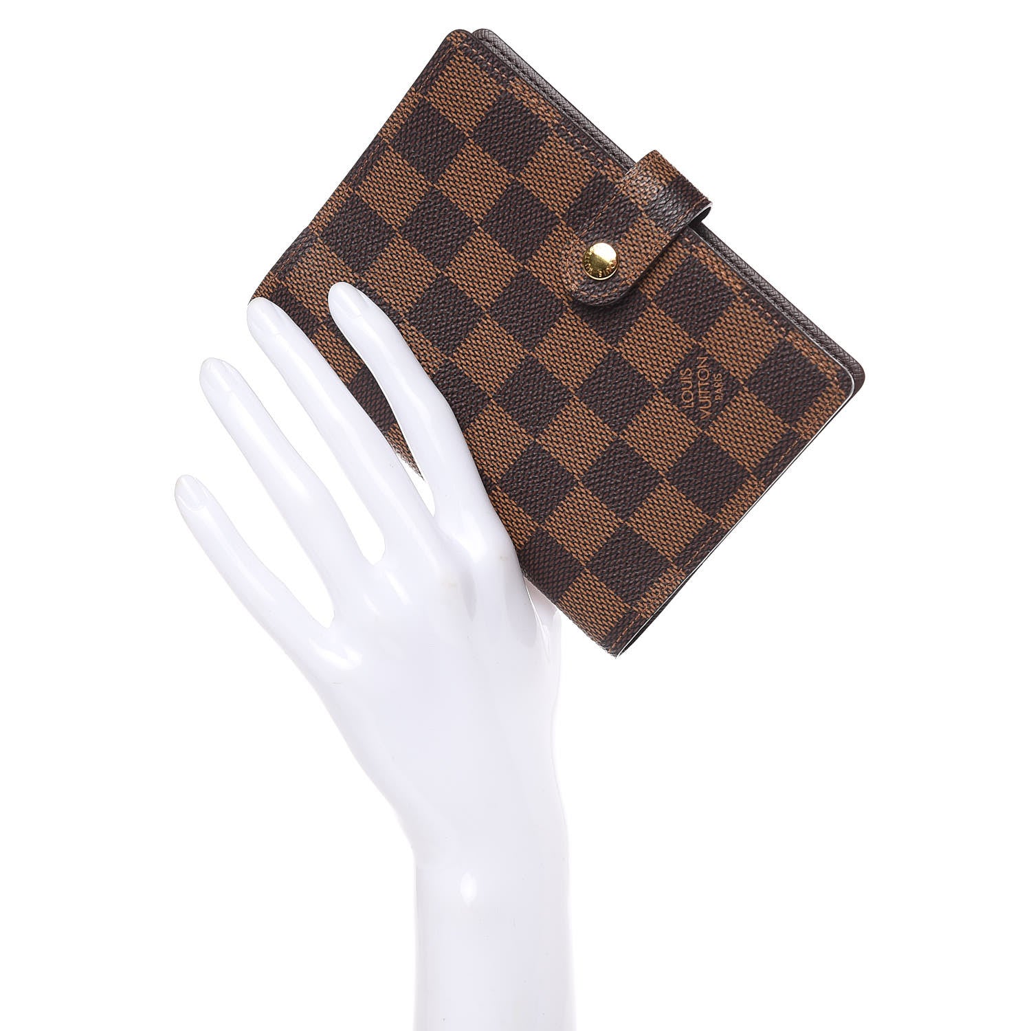 Louis Vuitton Damier Ebene Small Ring Agenda Cover 2 of 6