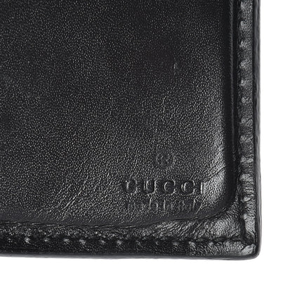 Gucci GG Supreme Monogram Fox Bi-Fold Wallet Black Grey 6 of 10