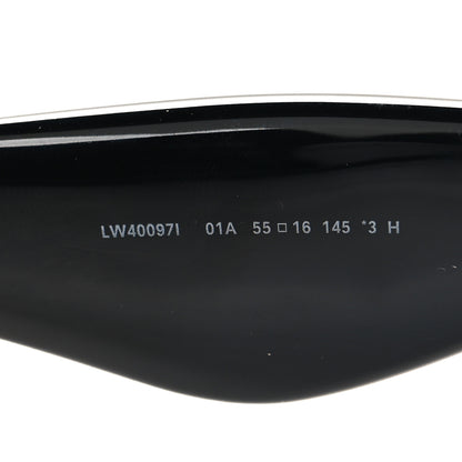 Loewe Acetate Inflated Cat-Eye Sunglasses LW40097I Black 6 of 7