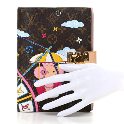 Louis Vuitton Monogram 2020 Christmas Animation Big Wheel Paul Notebook Cover 2 of 9
