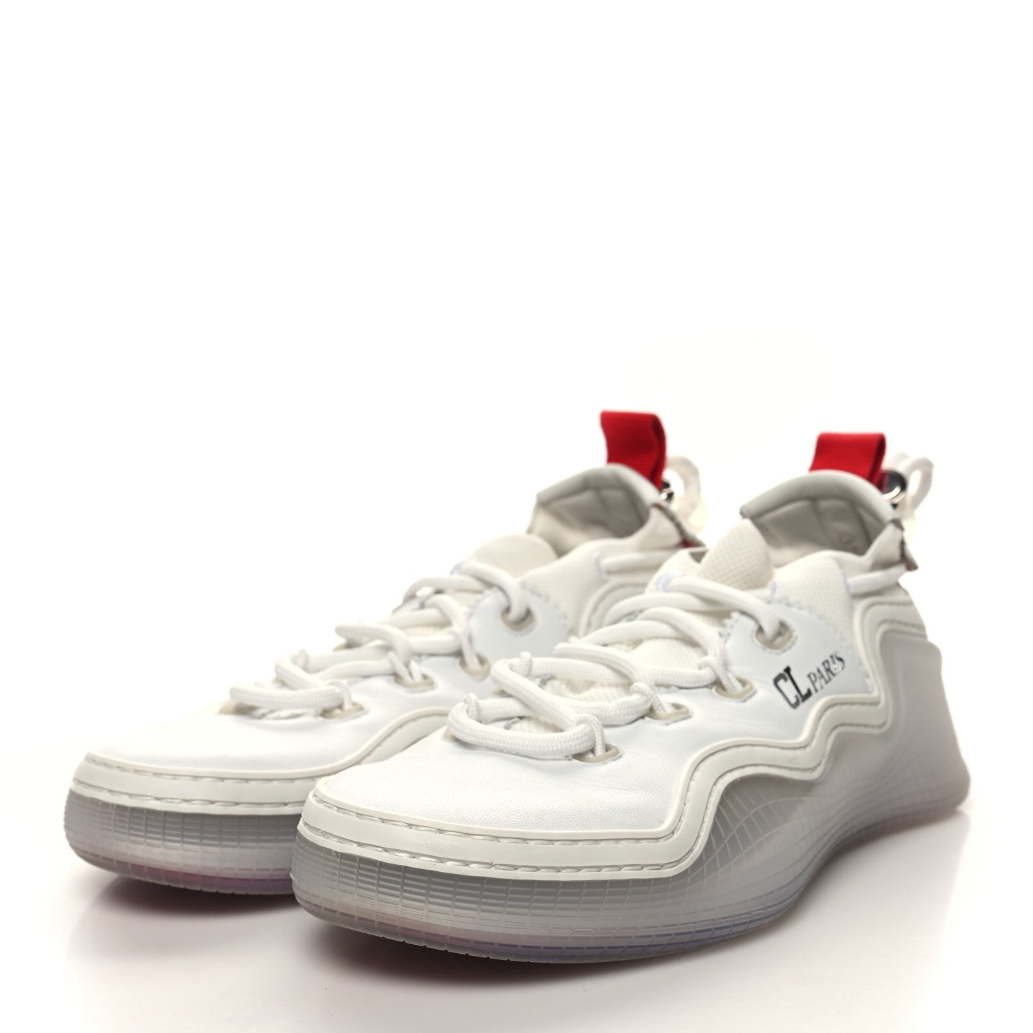 Christian Louboutin Calfskin Arpoador Donna Sneakers 37.5 White 3 of 8