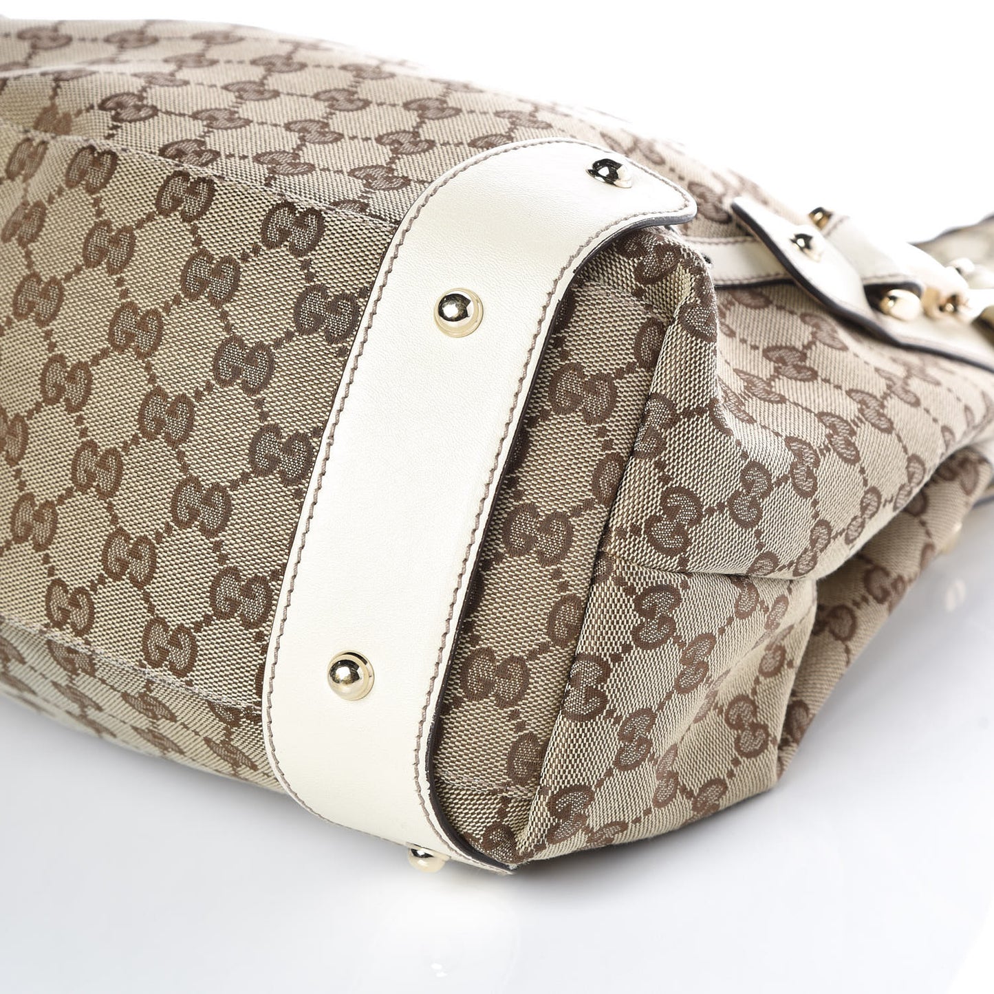 Monogram Medium Pelham Shoulder Bag Off White