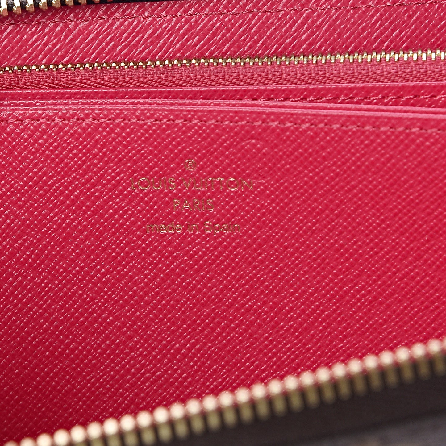 Monogram Bay Zippy Wallet Rose Ballerine Poppy