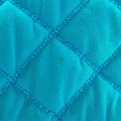 Chanel Nylon Bubble Quilt Medium Flap Turquoise 10 of 10