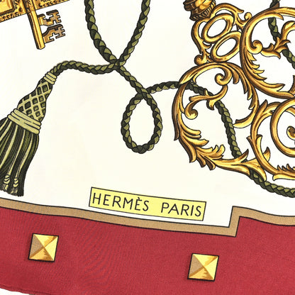 Hermes Silk Keys Les Cles Scarf 90 2 of 3