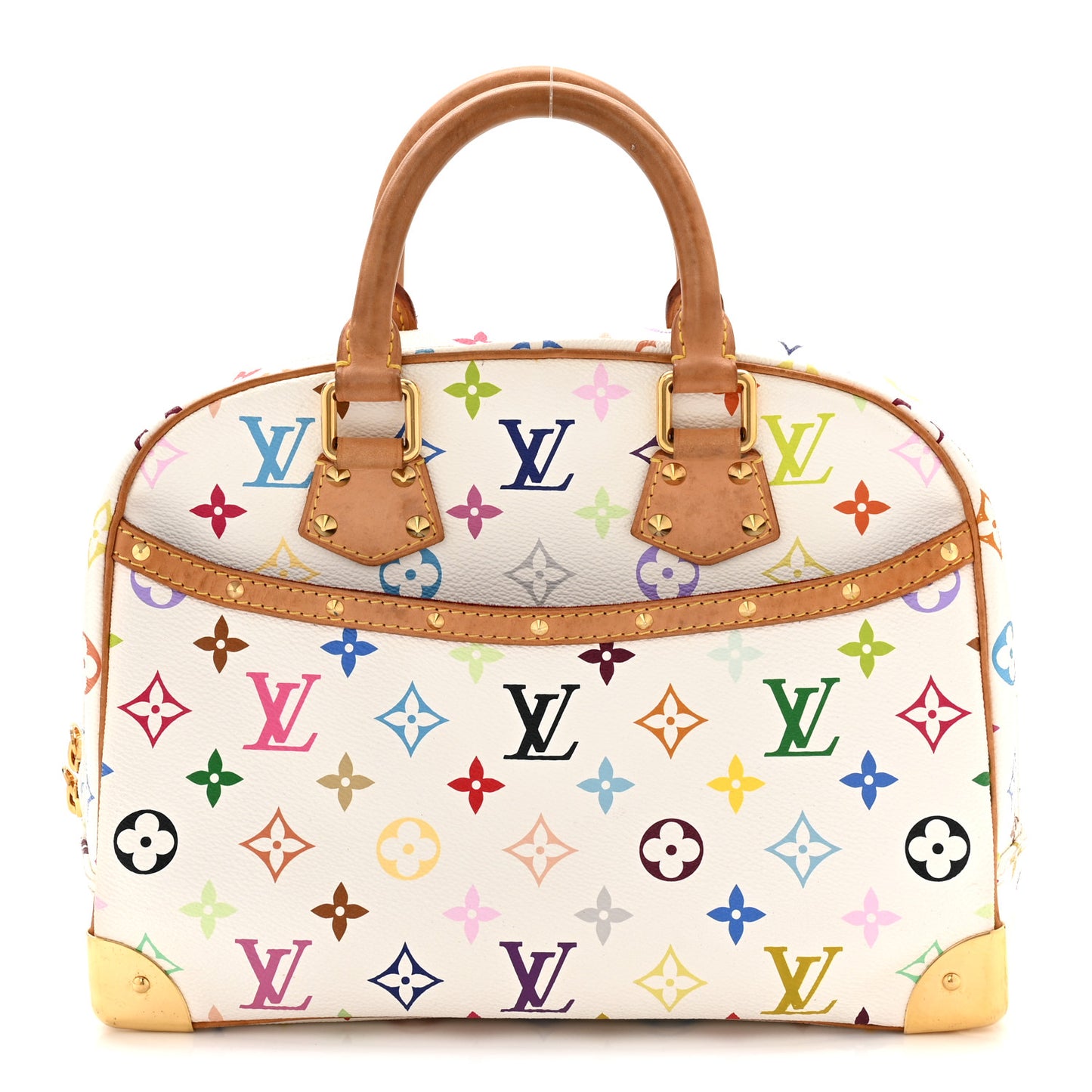 Monogram Multicolor Trouville White