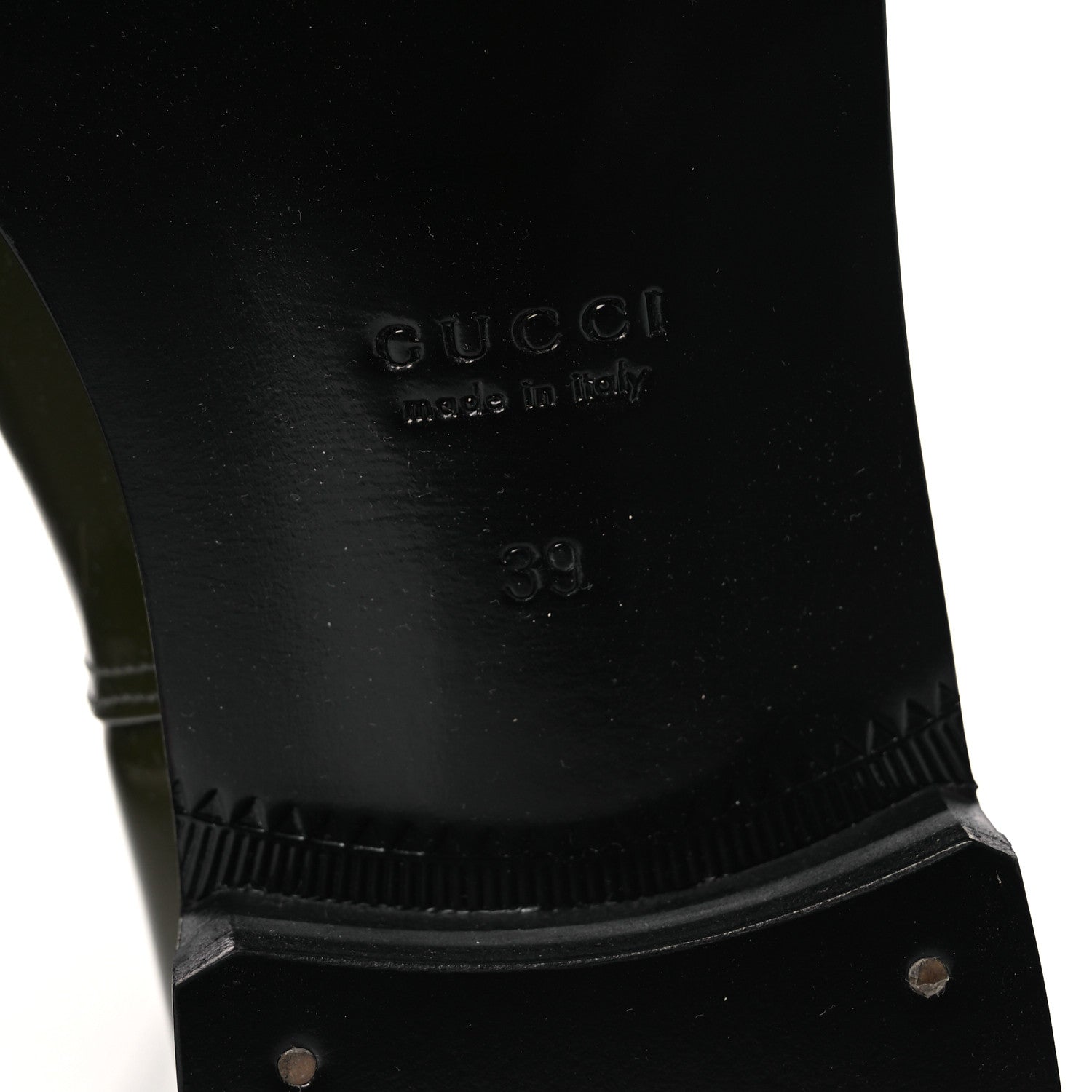 Gucci Brushed Calfskin Michelangelo Slim Horsebit Riding Boots 39 Luscious Green 8 of 11