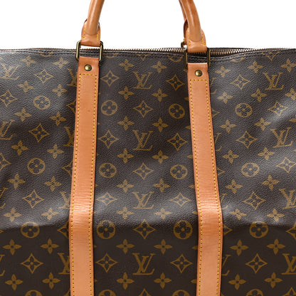 Louis Vuitton Monogram Keepall 55 7 of 9
