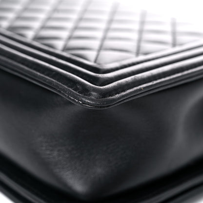 Chanel Lambskin Quilted New Medium Boy Flap Black 13 of 25