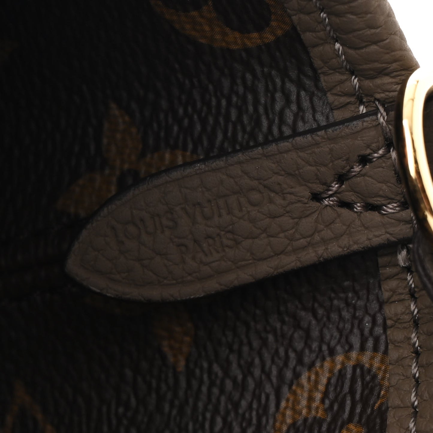 Monogram Neverfull Inside Out Bandouliere BB Dark Fango