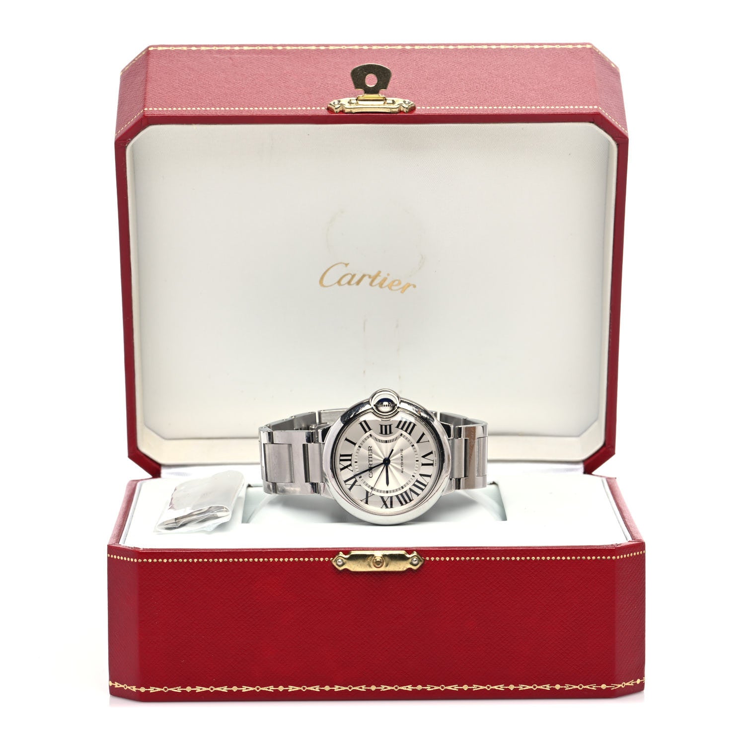 Cartier Stainless Steel 36mm Ballon Bleu De Cartier Automatic Watch 5 of 5