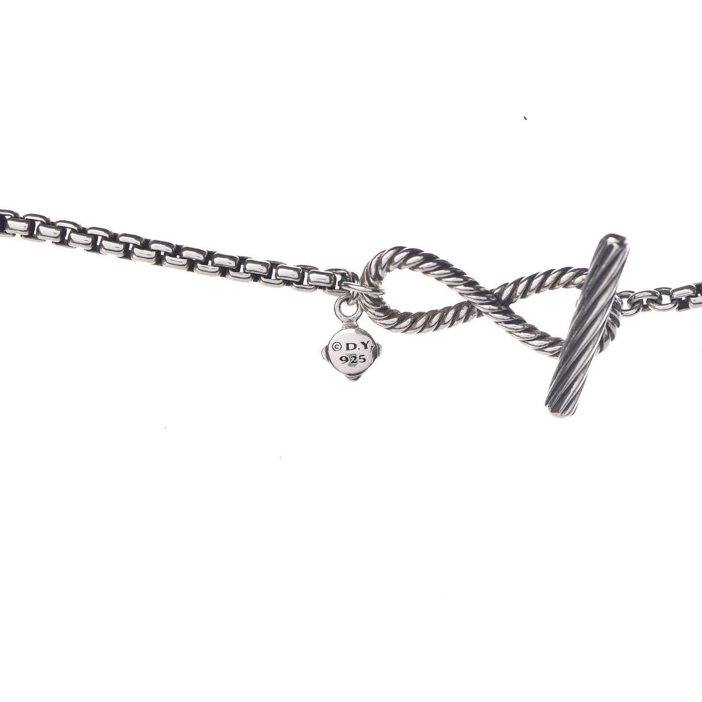 Sterling Silver Amethyst Infinity Necklace
