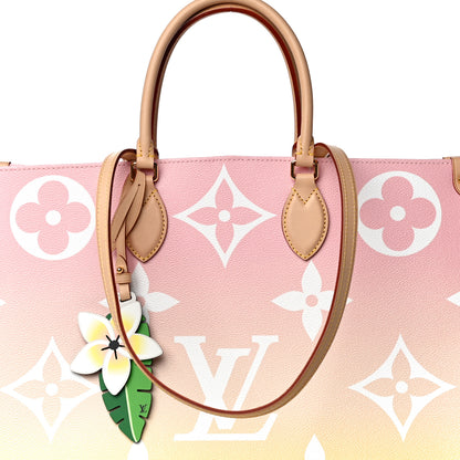 Louis Vuitton Monogram Giant By The Pool Onthego GM Light Pink 9 of 12
