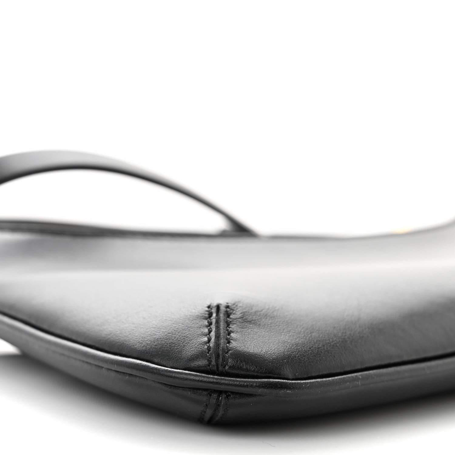 Jacquemus Smooth Calfskin Le Bisou Perle Black 8 of 9