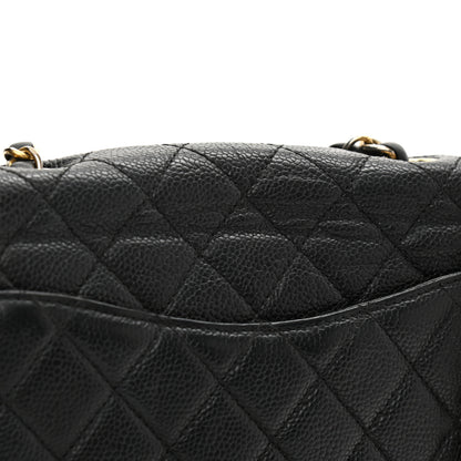Chanel Caviar Quilted Medium CC Filigree Flap Black 14 of 15