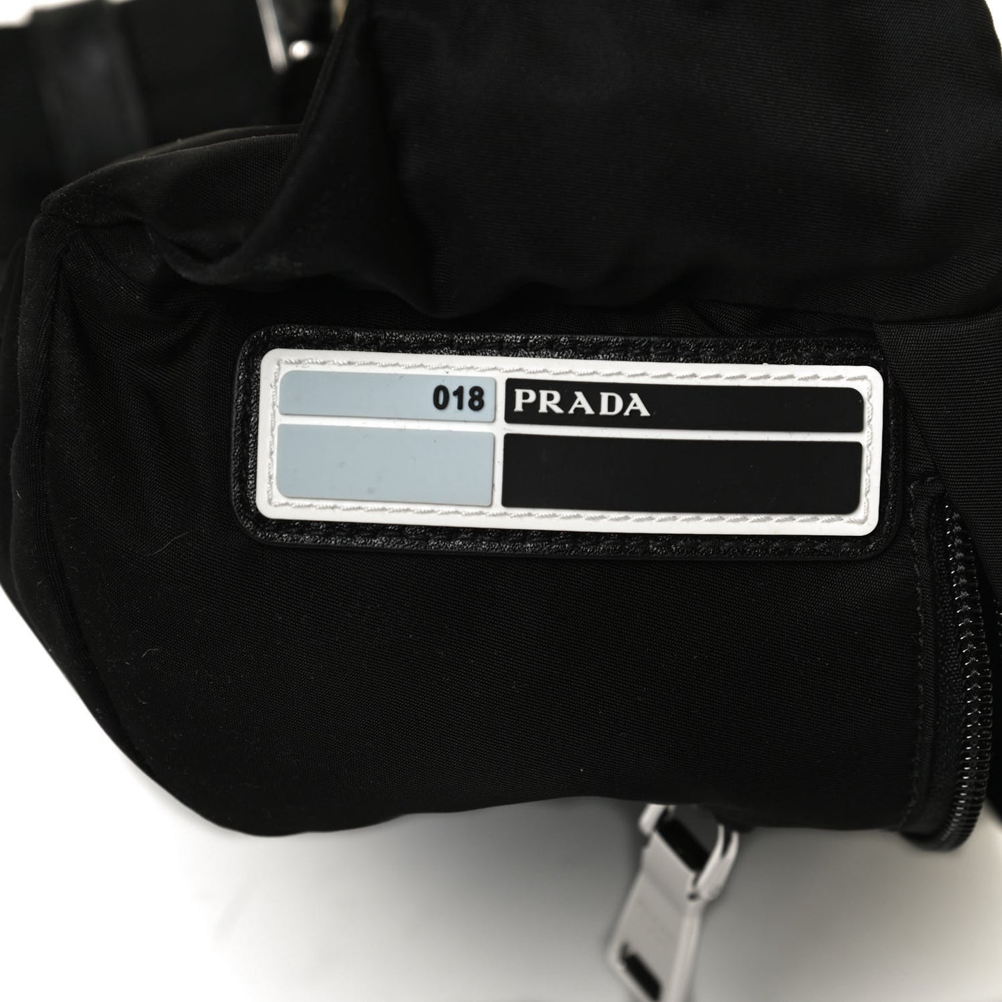 Tessuto Nylon Belt Bag Black