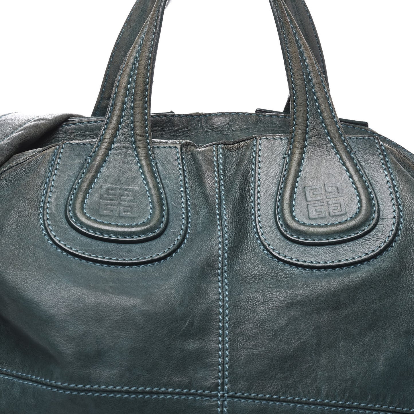 Sugar Goatskin Large Nightingale Green