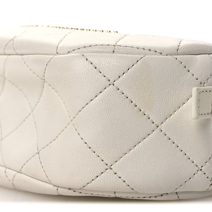 Chanel Lambskin Quilted Studded Case White 10 of 12