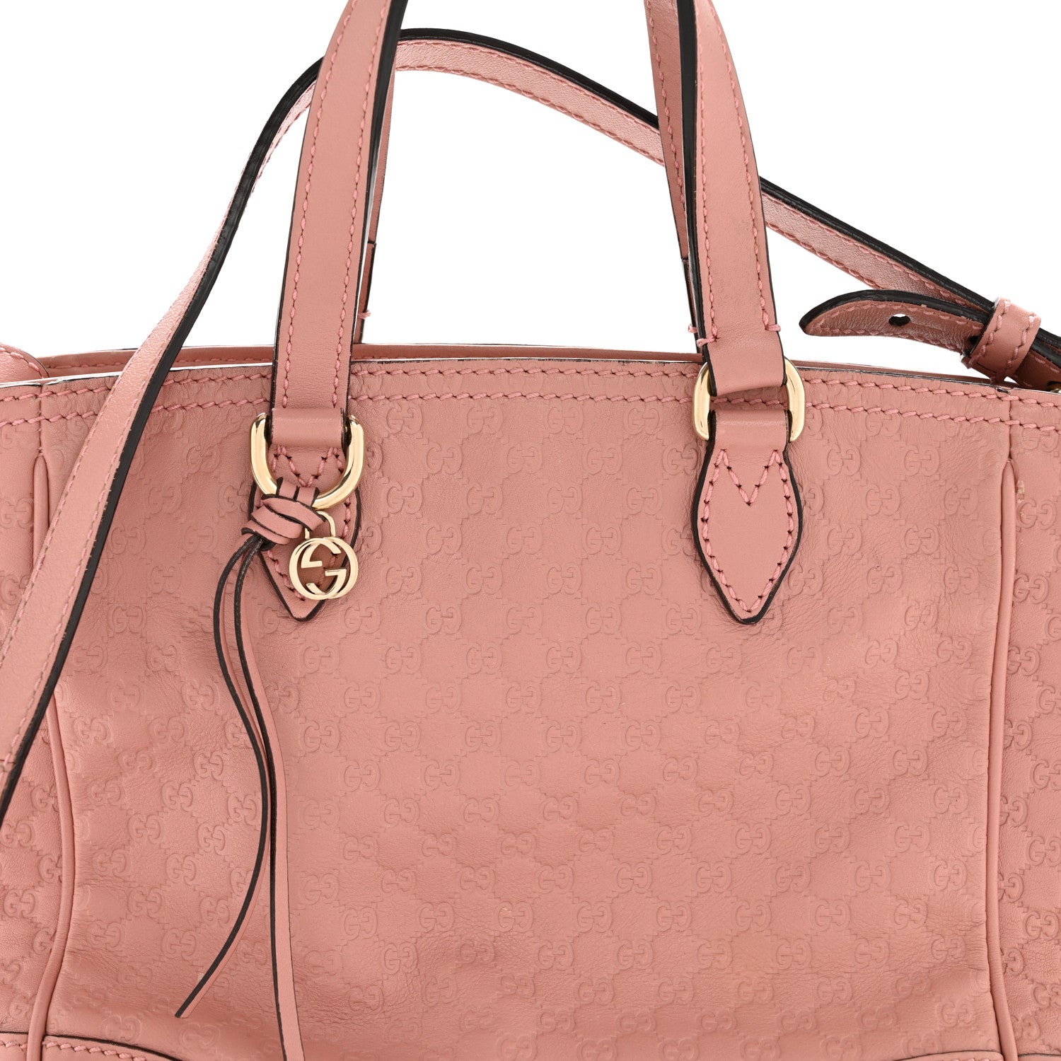 Gucci Microguccissima Small Bree Tote Soft Pink 8 of 15