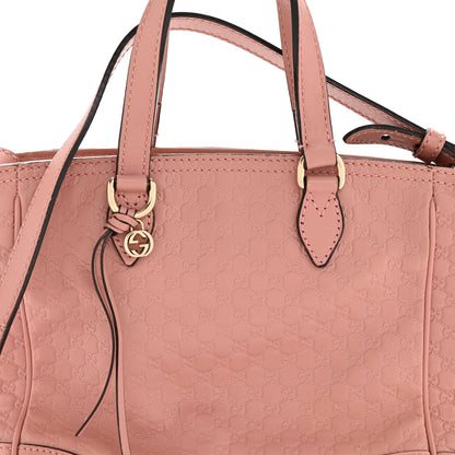 Gucci Microguccissima Small Bree Tote Soft Pink 8 of 15