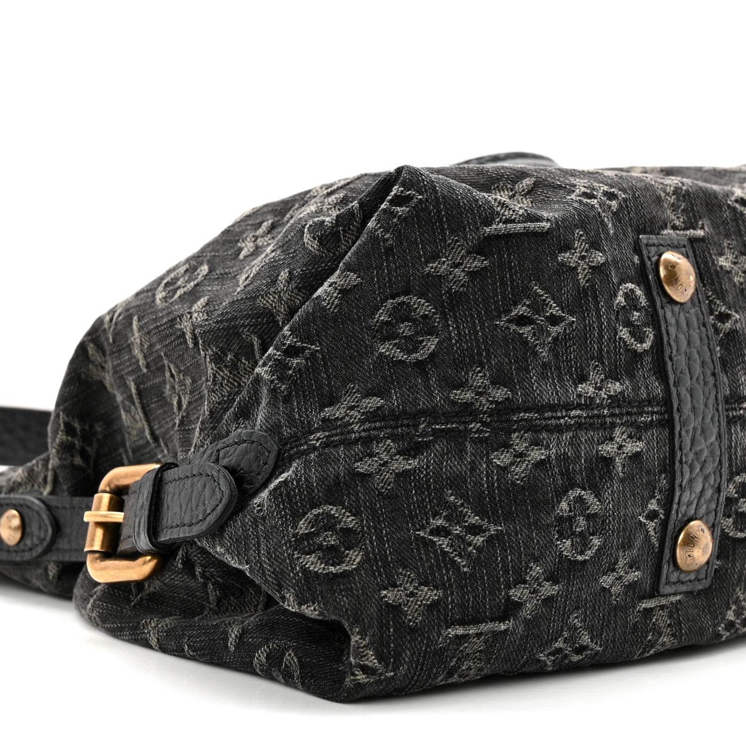 Louis Vuitton Denim Neo Cabby MM Black 8 of 9