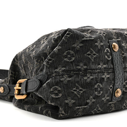 Louis Vuitton Denim Neo Cabby MM Black 8 of 9