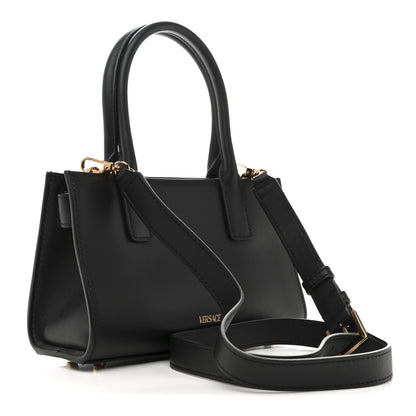 Versace Calfskin Small Medusa '95 Tote Bag Black 3 of 10