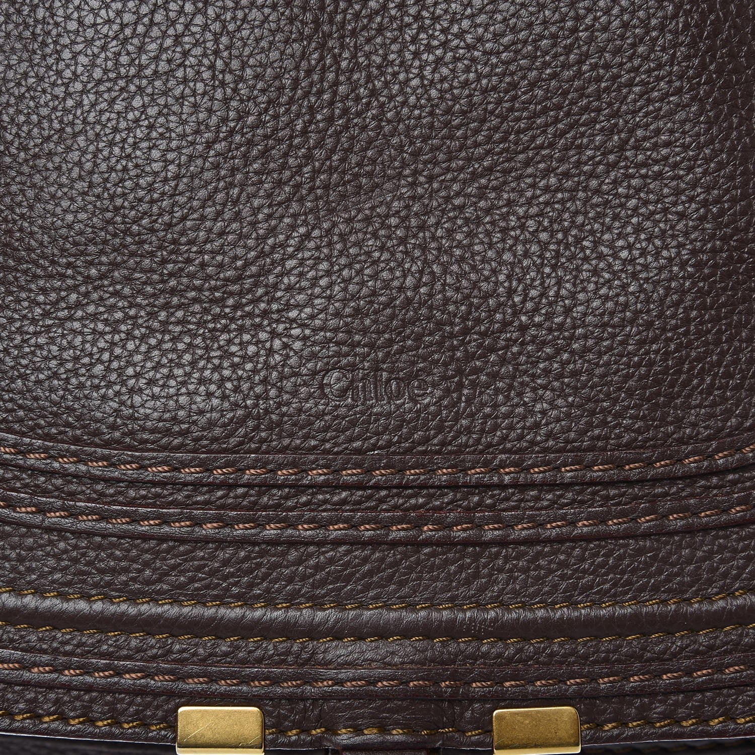 Chloe Calfskin Medium Marcie Satchel Truffle 6 of 13