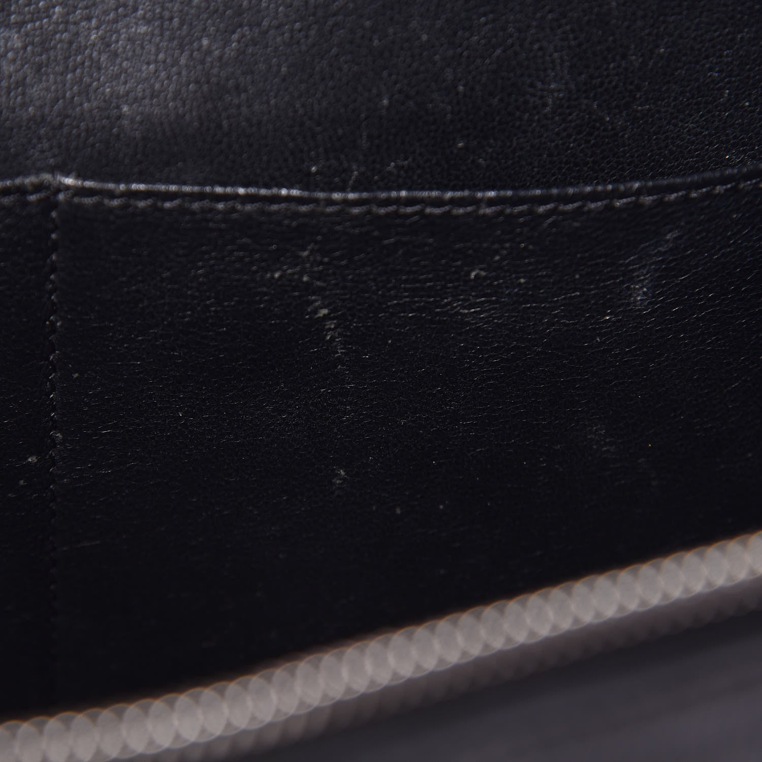 Celine Grained Calfskin Medium Edge Shoulder Bag Black 7 of 13