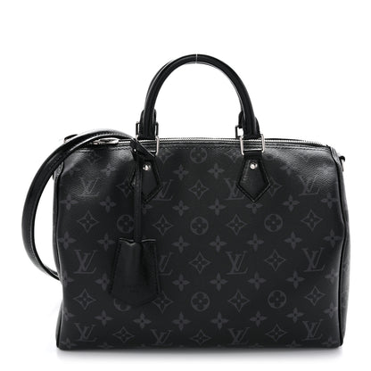 Louis Vuitton Monogram Eclipse Speedy Soft 30 1 of 12