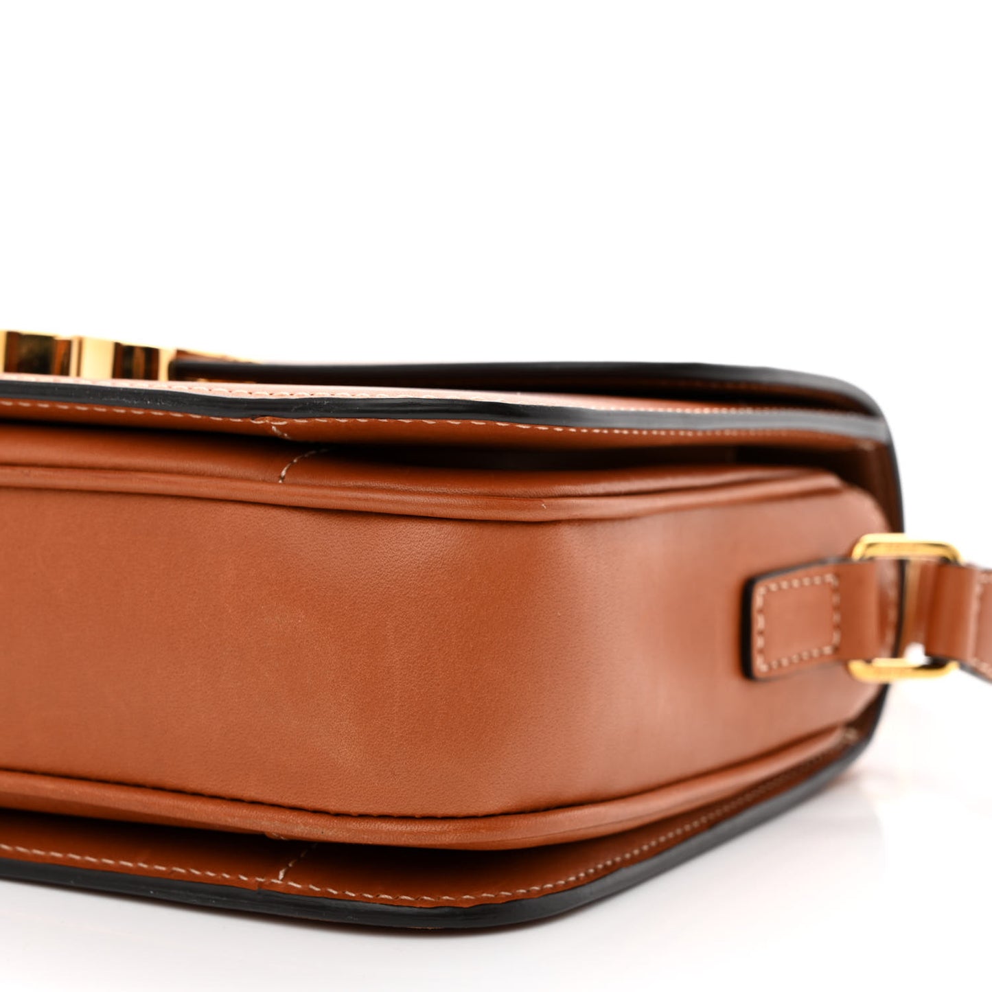 Natural Calfskin Medium Triomphe Tan