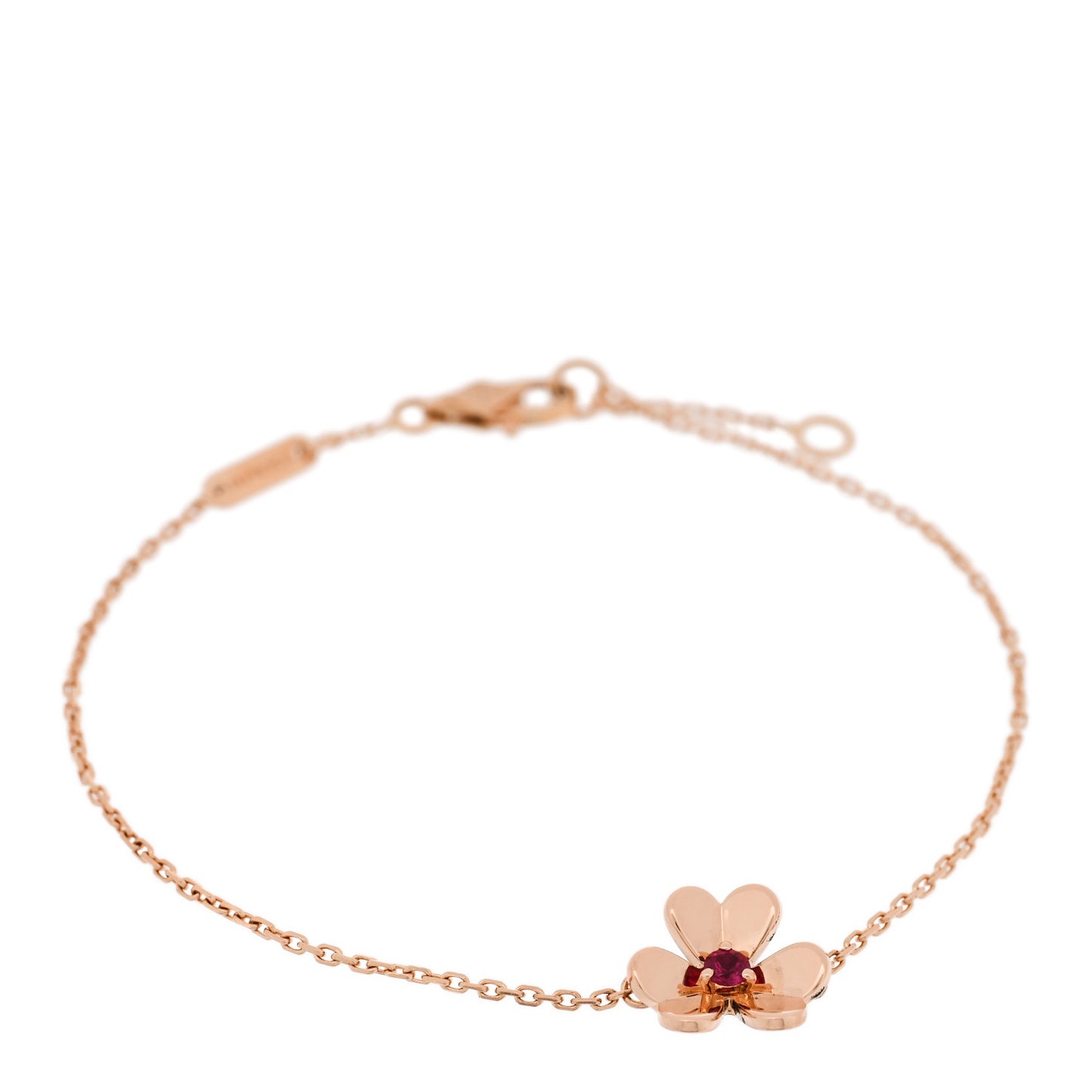 18K Rose Gold Ruby Mini Frivole Bracelet