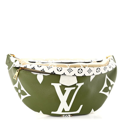 Louis Vuitton Monogram Giant Bumbag Kaki Beige 1 of 9