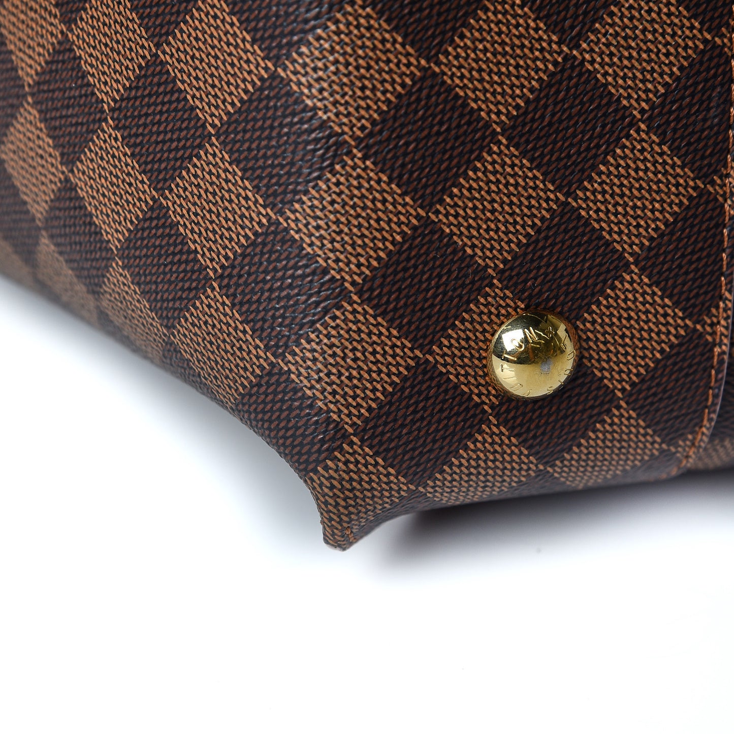 Damier Ebene Caissa Hobo Rose Ballerine