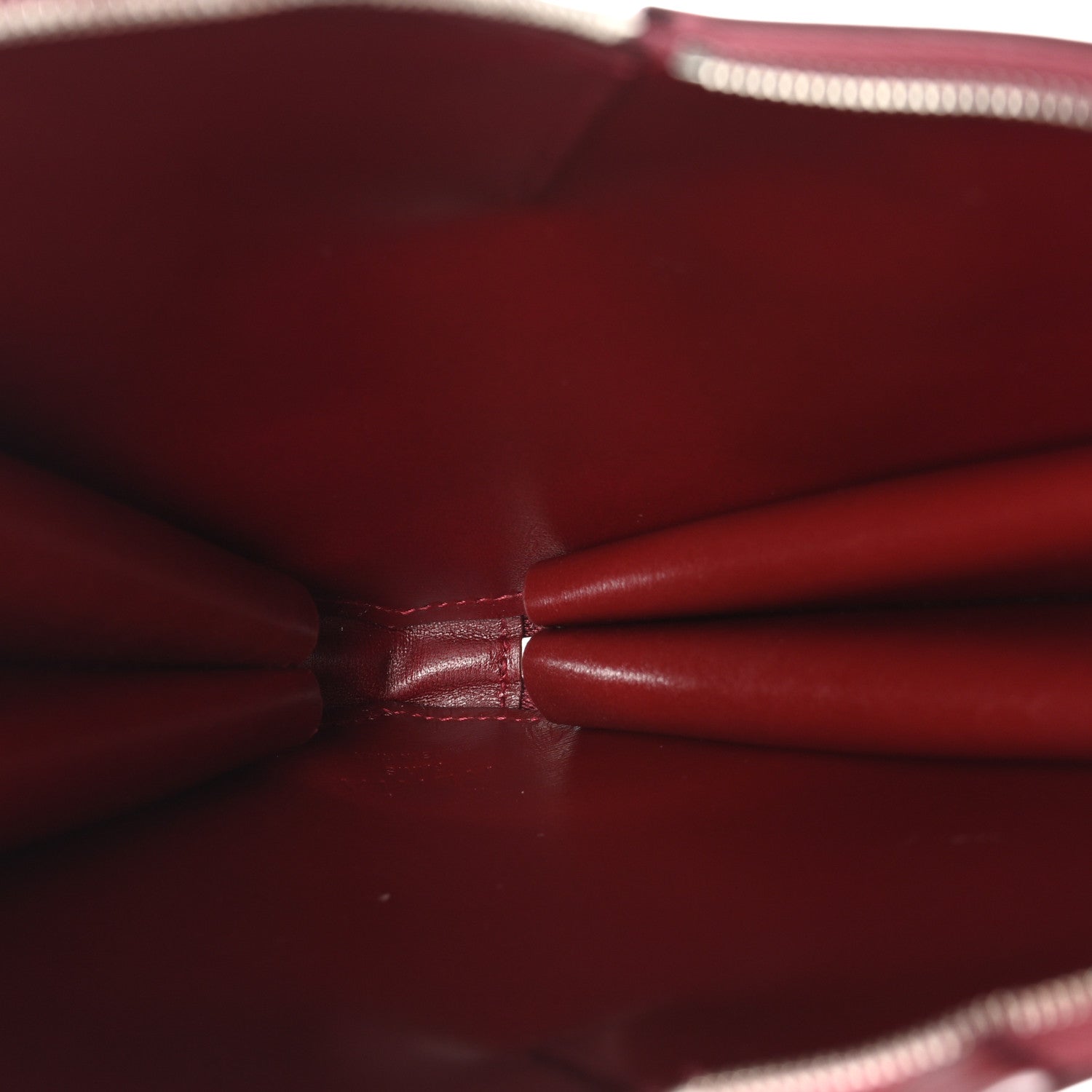 Alaia Lux Calfskin Le Coeur Bag Rouge Grenat 5 of 9