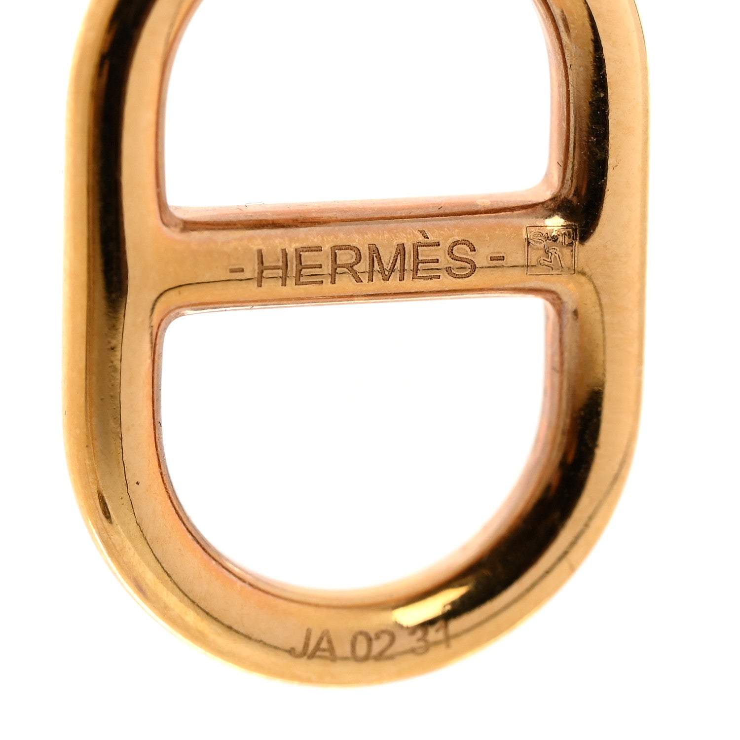 Hermes Swift O'Maillon Pendant Necklace Etoupe 5 of 7