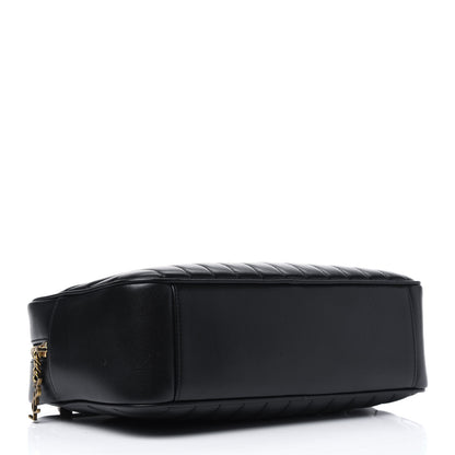 Saint Laurent Calfskin Matelasse Joan Camera Bag Black 3 of 14