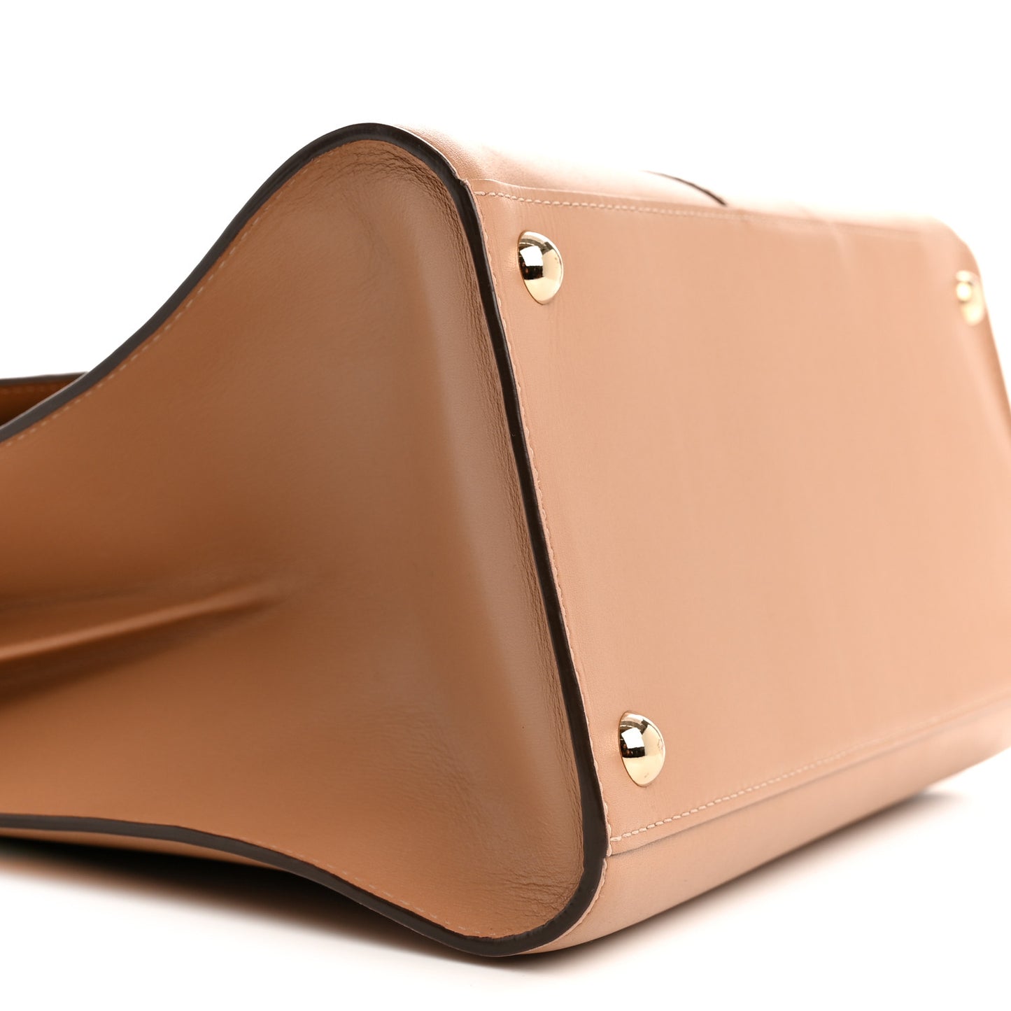 Box Calfskin MM Brillant Satchel Vison