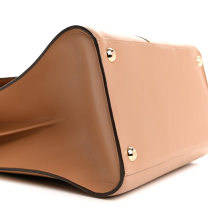 Delvaux Box Calfskin MM Brillant Satchel Vison 10 of 15