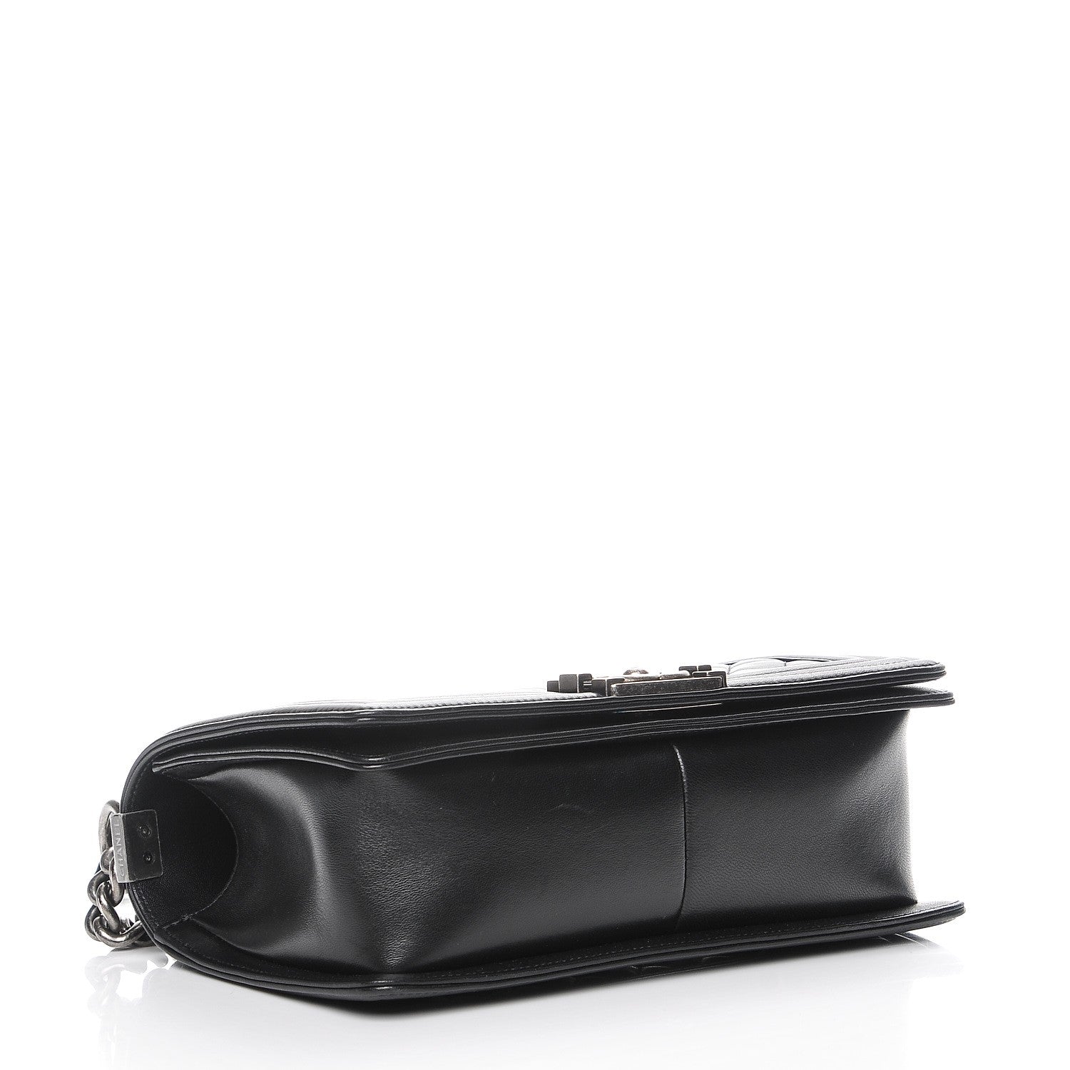 Chanel Lambskin Quilted Medium Boy Flap Black 4 of 8