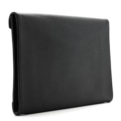 Chanel Caviar Envelope Clutch Black 3 of 10