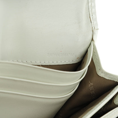 Burberry Supernova Check Penrose Continental Wallet White 7 of 9